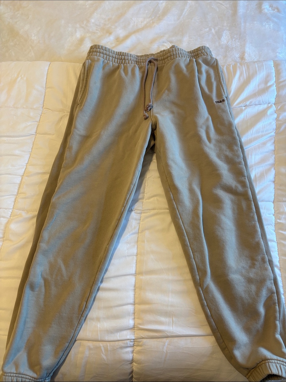 TNA Tan Track Joggers